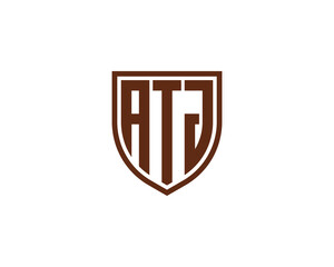 ATJ Logo design vector template