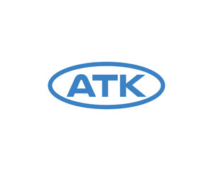 ATK logo design vector template