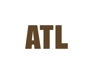 Obraz premium ATL logo design vector template