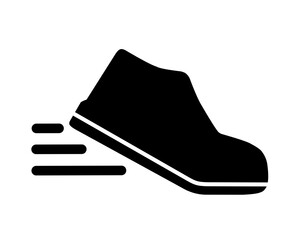running shoe icon vector with trendy design.sports shoe icon