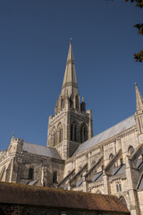 Chichester cathedral, West Sussex, UK March 2024
