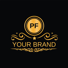 Colorful abstract logo design template