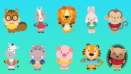 Cartoon Animal Characters