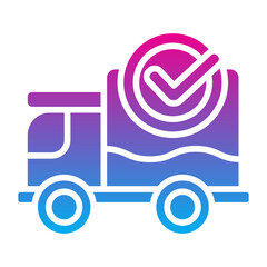 Delivery truck icon	