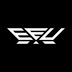 EEU letter logo vector design, EEU simple and modern logo. EEU luxurious alphabet design  