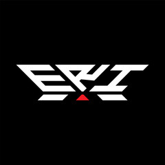 ERI letter logo vector design, ERI simple and modern logo. ERI luxurious alphabet design  