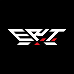 ERT letter logo vector design, ERT simple and modern logo. ERT luxurious alphabet design  
