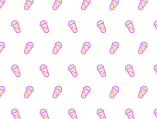 4:3 もりもりにんじんパターン⭐︎PNG