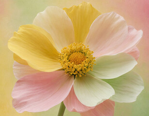 Obraz na płótnie Canvas close up of a colorful flower background