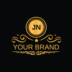 Creative logo design with abstract shape