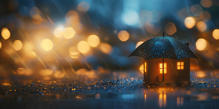 Comfy Raining Backround