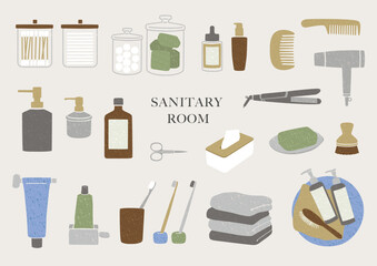 お洒落な洗面所グッズ