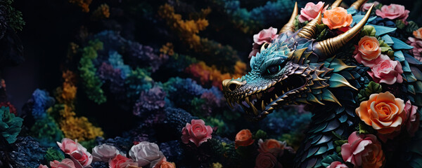 Fototapeta premium Dragon Flower