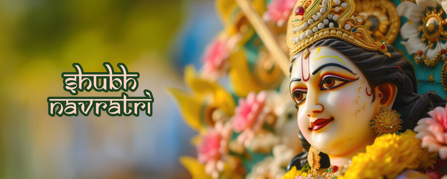 Deity Doll with Realistic Facial Features - Goddess Parvati Statue