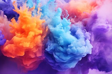 abstract background with smoke generated ai