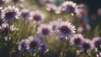 view of aesthetic details of some flowers image background