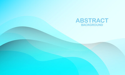 Abstract blue liquid wave background. Eps10 vector