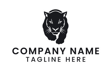 tiger cat Minimal Vector Logo Design Tshirt Sublimation Illustration design	