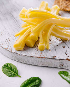 Traditional handmade Slovakian korbacik string Cheese