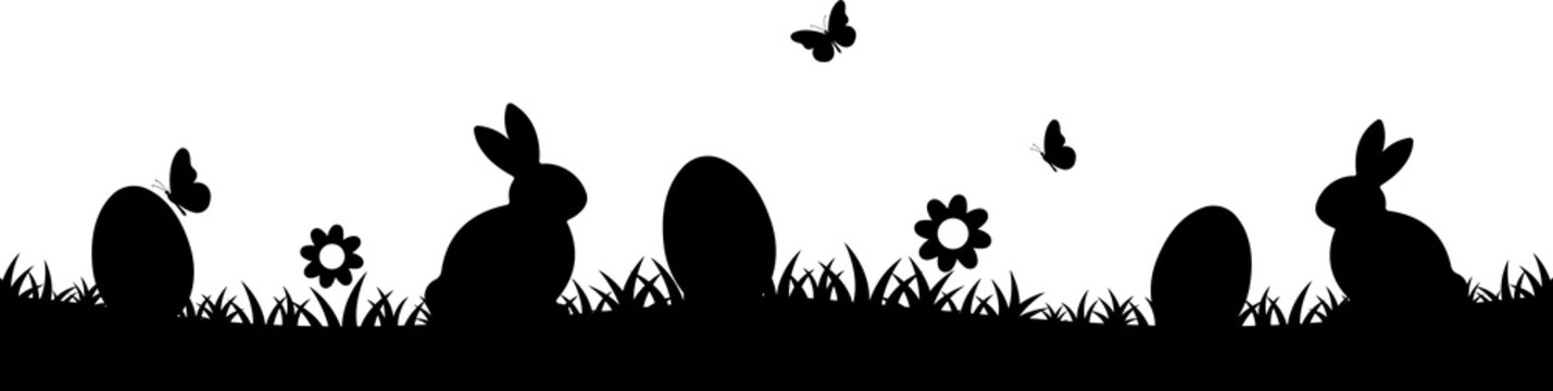 Easter egg hun background 