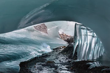 Gordijnen Ice grotto © Galyna Andrushko