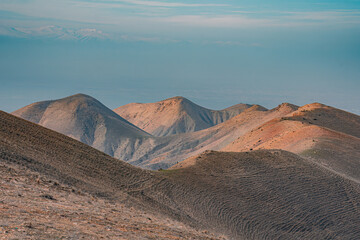 Naklejka premium mountains in the desert