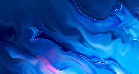 Obraz premium image of a colorful, abstract blue background, opacity and translucency use screen tones, fluid gestures,monochromatic intensity,