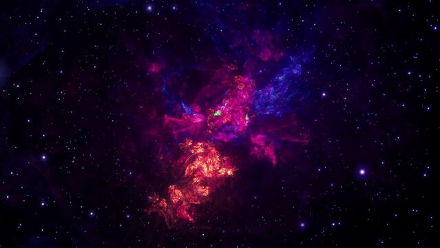 The Butterfly Nebula (4K) - 3D Seamless Looping