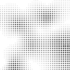 Vector Stipple Effect: Noise Grain Background, Pointillism Dots Gradient or Dotwork Pattern. Grain Noise Halftone for Stock.	
