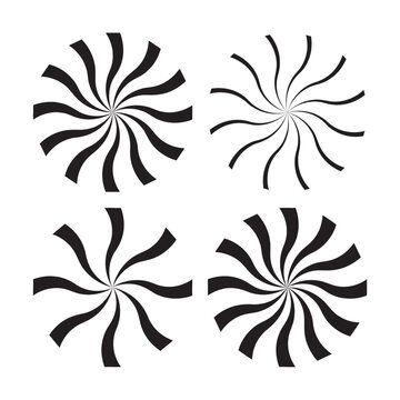 Radial sun burst sun rays starburst, shine sunburst radial, circular shape rays used in star brast background .Isolated on white background in eps 10.