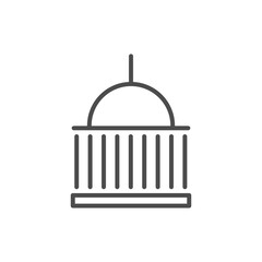 The hand presses the checkbox about voting and a text icon appears - VOTE. Vote logo. Polling, voting election with hand sign. Online vote icon.