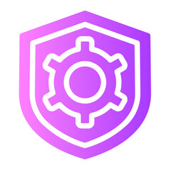 shield gradient icon