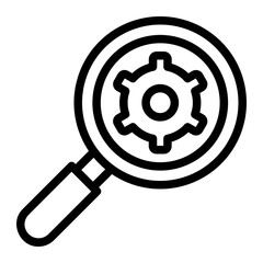 search line icon