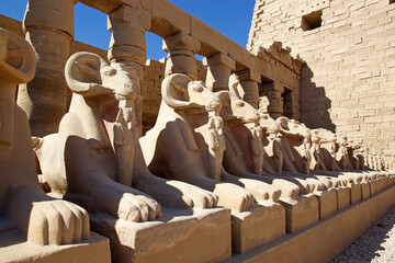 The Karnak Temple Complex in Luxor, Egypt