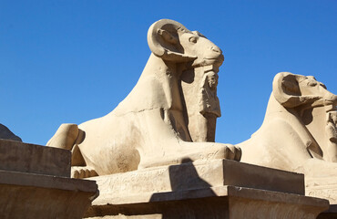 The Karnak Temple Complex in Luxor, Egypt