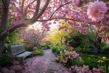 Blossom Bluff Bower Springtime Splendor in Every




