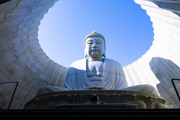 Hill of the Buddah, This Buddha statue was designed by Tadao Ando, a famous Japanese architect....