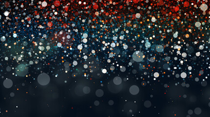 Background christmas confetti snow abstract fallin - obrazy, fototapety, plakaty