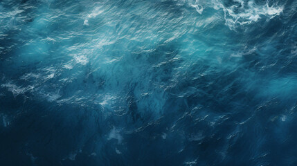 Turquoise waves beautiful ocean illustration
