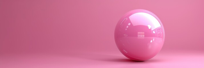 Pink Paper Speech Bubble, Background Banner