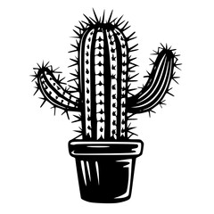 plant, flower, vase, cactus, nature, pot, isolated, decoration, bouquet, glass, green, object, spring, flowers, botany, wheat, leaf, tree, floral, color, art, vector, illustration, symbol, design, ico