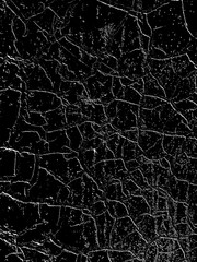 Cracked surface textures in positive and negative