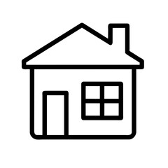 house icon on white background