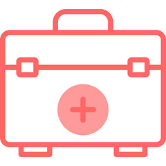 First Aid Kit  Line Fill Icon