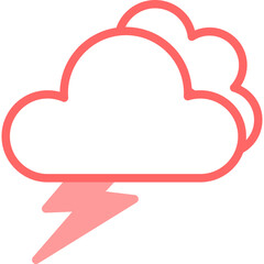 Storm Line Fill Icon