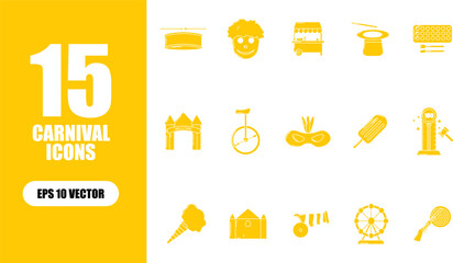 Fototapeta premium Party Icon Collection
