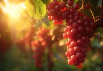 a bunch of grapes on a vine