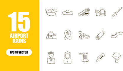 Airport Icon Collection