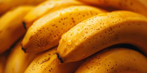 close up of bananas