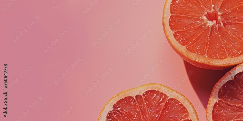 Canvas Prints grapefruit slice